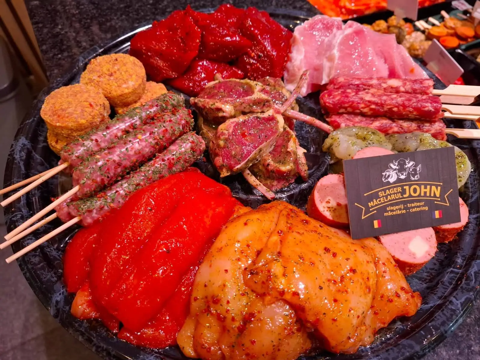 Luxe gourmet schotel met vleessoorten